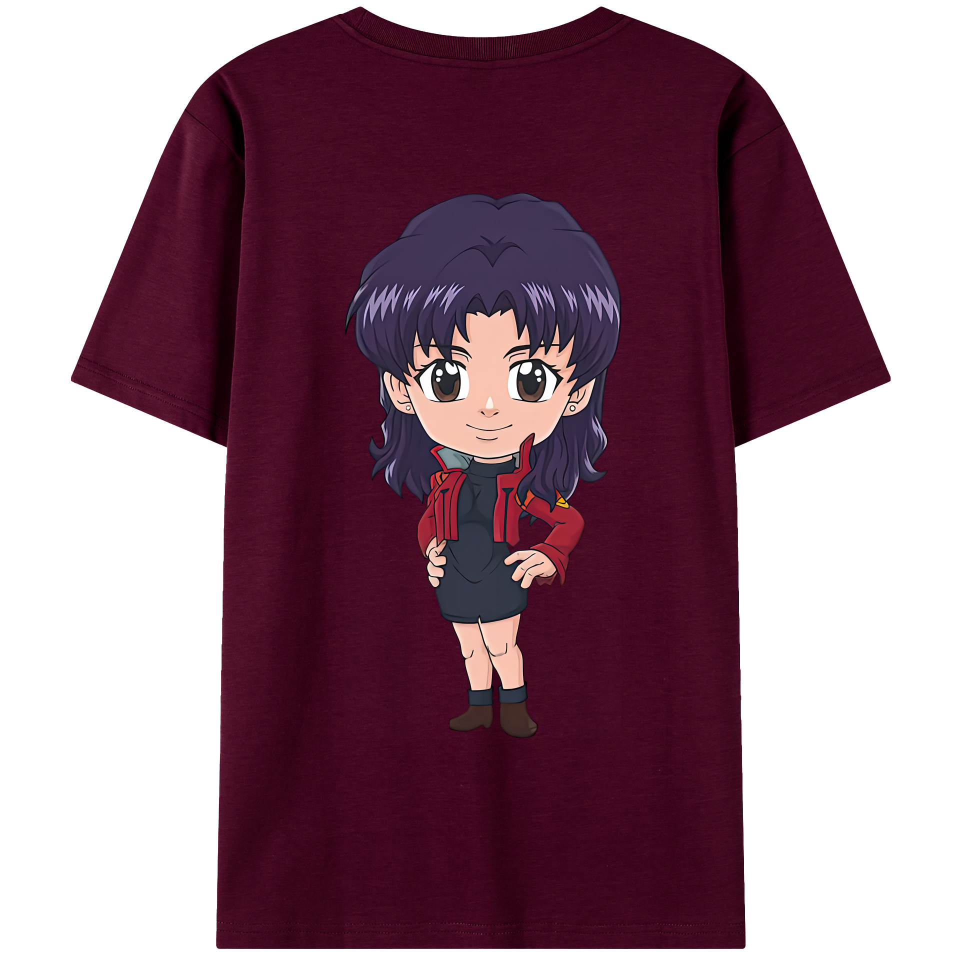 （画像用） EVA 新世紀エヴァンゲリオン レディース半袖Tシャツ(バックプリント)
